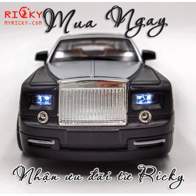 Mô hình Rolls Royce Phantom - tỉ lệ 1:32 - kim loại - đóng mở cửa