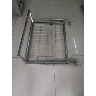 Kệ để xoong nồi inox 304 có ray kéo đồng giá (Liên hệ vơi shop nếu quý k có yêu cầu về kích thước khác)