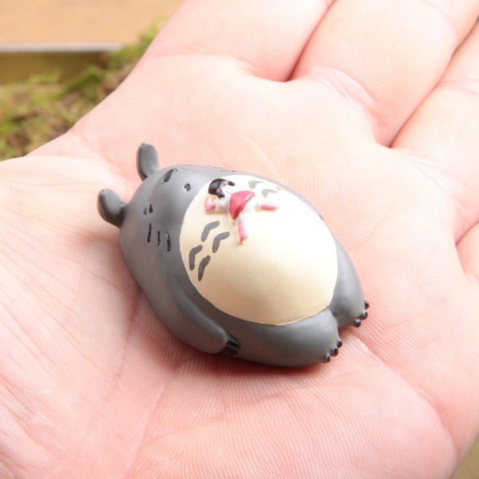 Mô Hình Nhân Vật Totoro Hayao Miyazaki Mini Bằng Resin DIY Dùng Trang Trí Tiểu Cảnh