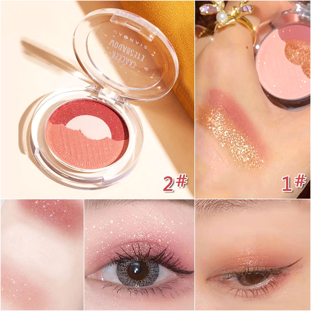 Bảng Phấn Mắt Ba Màu Sắc Long Lanh Quyến Rũ