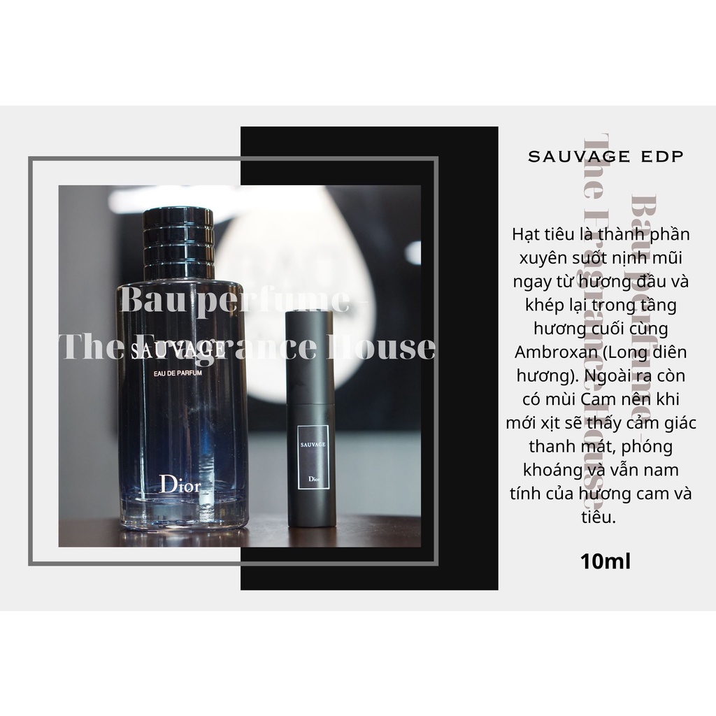 mẫu thử sauvage edp 10ml