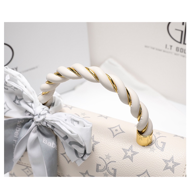 Túi Xách Da Thật Cao Cấp Phong Cách Hong Kong Thời Trang Mùa Hè 2022