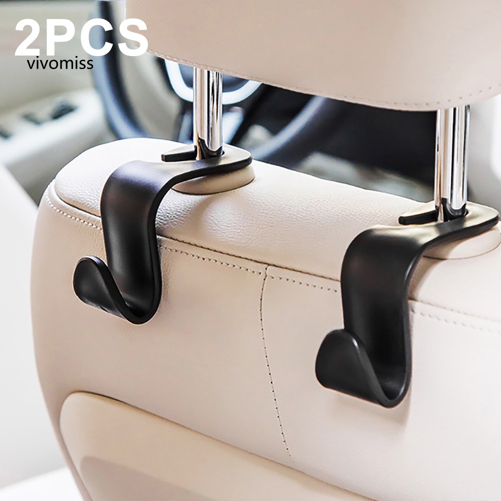 Bộ 2 móc nhựa treo đồ độc đáo cho xe hơi