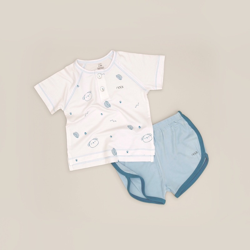 [ Nous ] Bộ cộc tay nous pettit size 3-6m và 6-9m
