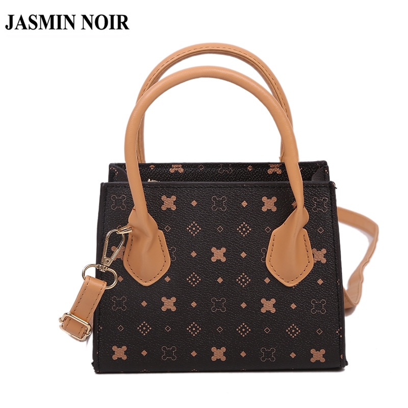Túi Xách JASMIN NOIR In Họa Tiết Thời Trang Phong Cách Hàn Quốc 2020