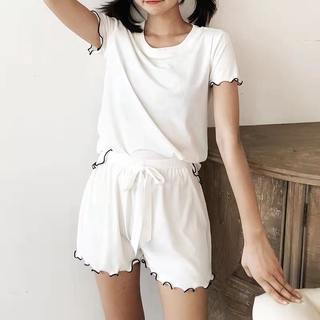 Bộ Đồ Ngủ Vải Lụa Mát Thời Trang Xuân Hè Cho Nữ
