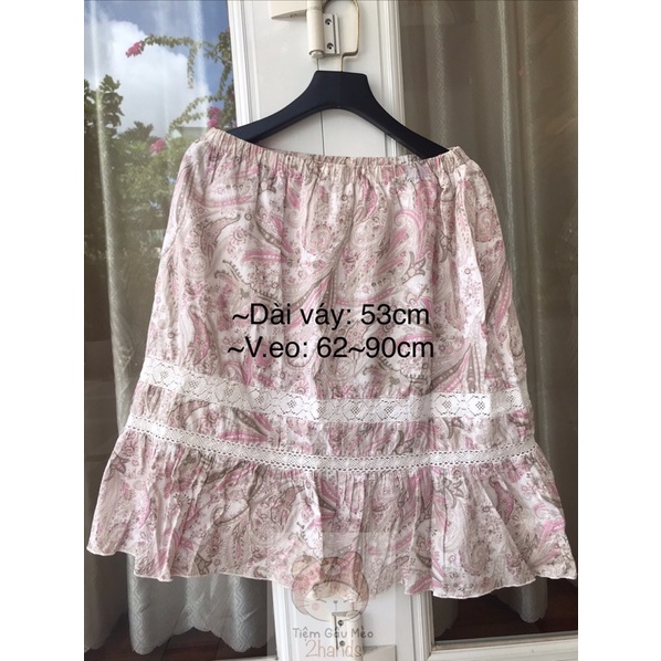 Váy mặc nhà phong cách Vintage chất thoáng mát