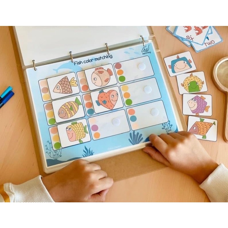 Học liệu montessori đại dương bao la dành cho bé yêu