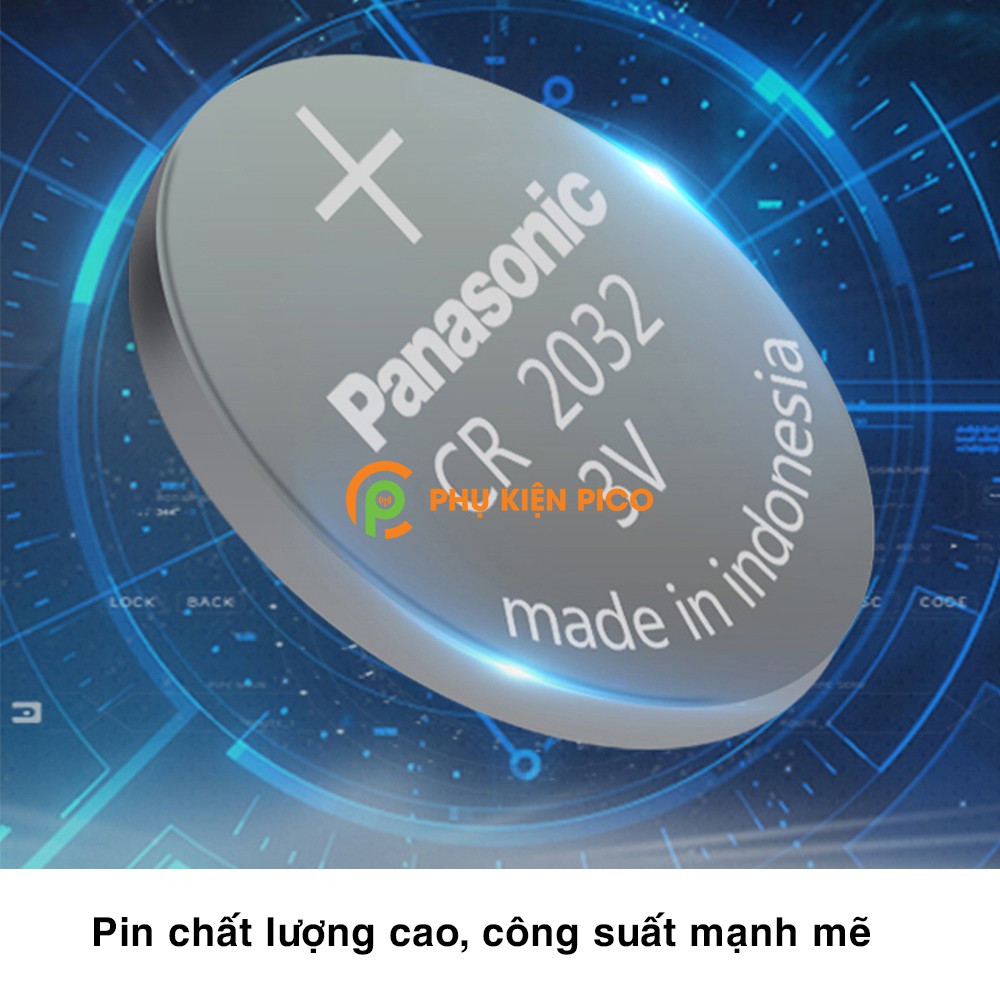 Pin lithium 3V chính hãng Panasonic CR2450/ CR2032/ CR2025/ CR1220/ CR1616/ CR1620/ CR1632/ CR2016