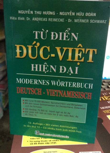 Sách Từ điển Đức Việt Hiện Đại