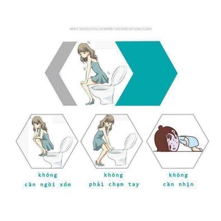 Giấy lót bệ toilet dùng 1 lần