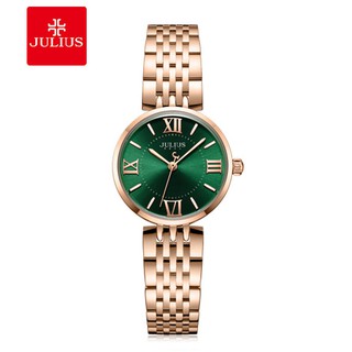 Đồng hồ nữ Julius JA-1282 dây thép | Julius Official