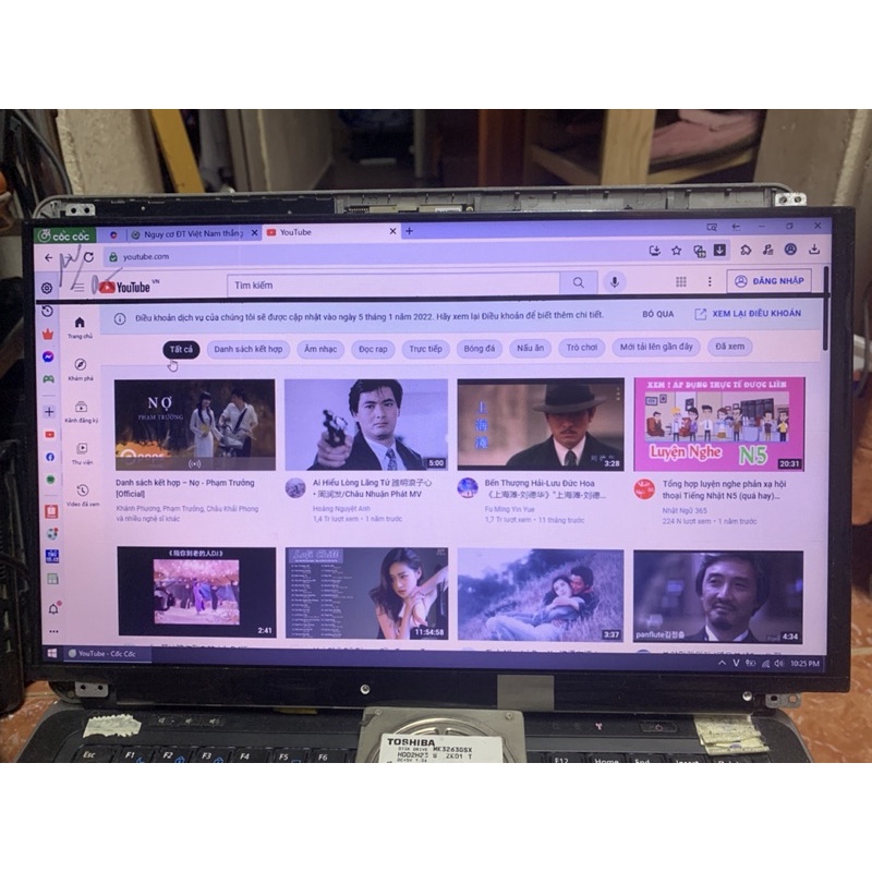 màn hình laptop cũ 15.6 loại mỏng 30 chân kết nối chảy mực