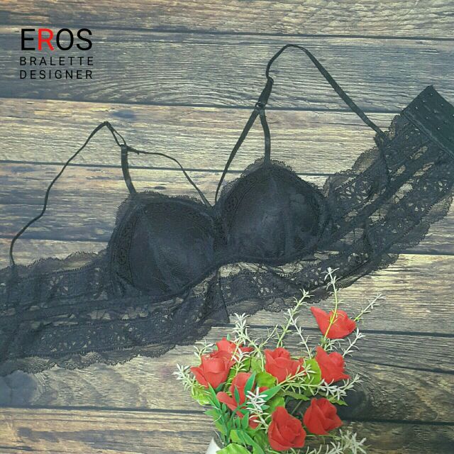 Áo lót Croptop bralette đen