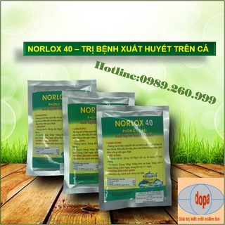 Thuốc Thủy Sản Norlox40 Phòng Trị Bệnh Hiệu Quả Cao Cho Cá Tôm Ếch