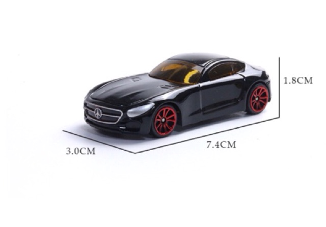 Set xe Sport mini 1:64 bằng kim loại