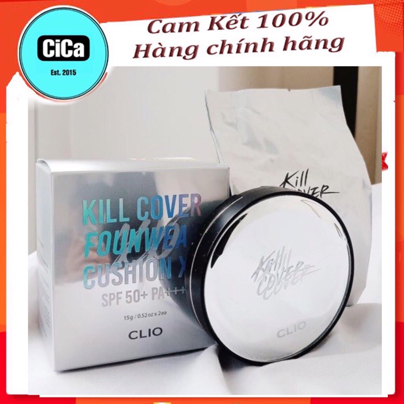 Phấn nước che phủ & lâu trôi CLIO KILL COVER(2020 Limited Edition)