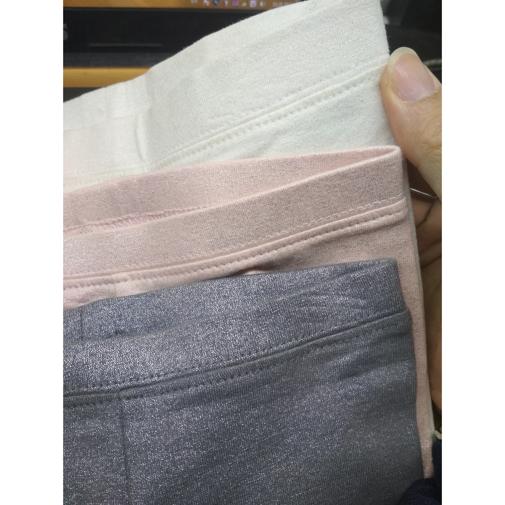 CHỌN MÀU Quần legging bé gái sơ sinh dáng dài hàng xuất dư, quần ôm chất liệu cotton thiết kế vừa vặn phù hợp đóng bỉm