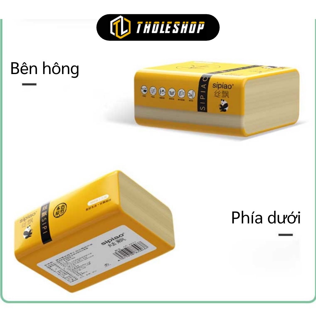 Gói Khăn Giấy Gấu Trúc Nguyên Sinh 300 Tờ Giấy 3 Lớp 10394