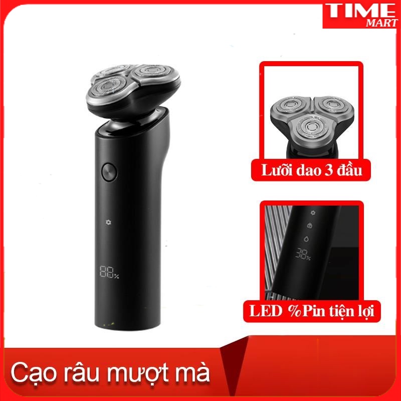 Máy cạo râu S500 3 đầu Xiaomi Máy cạo râu Xiaomi Electric Shaver Mijia chính hãng [TIME_MART siêu thị tiện ích gia đình]