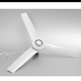 Quat trần mini 3 cánh xanh  . Đường kinh 70 cm