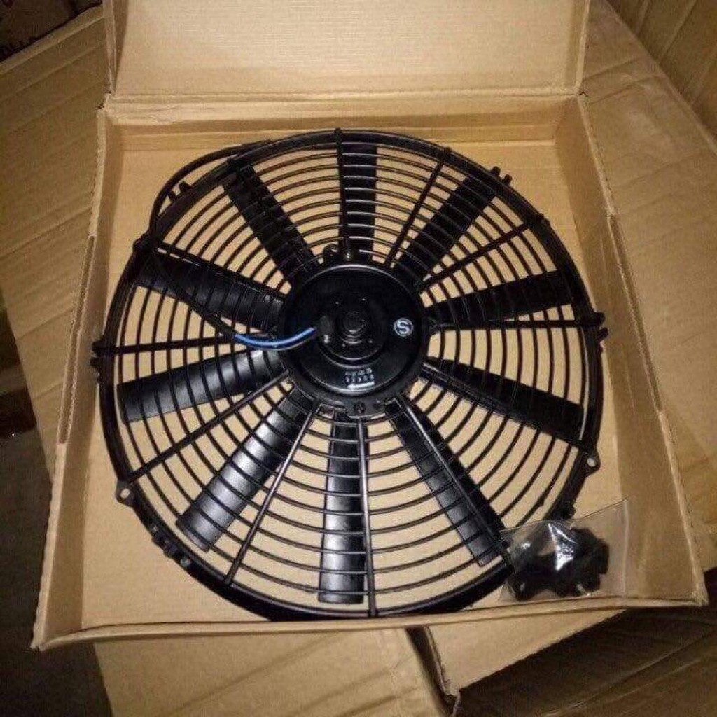 Quạt két nước 12v 80W 12in 32cm và 14in 40cm