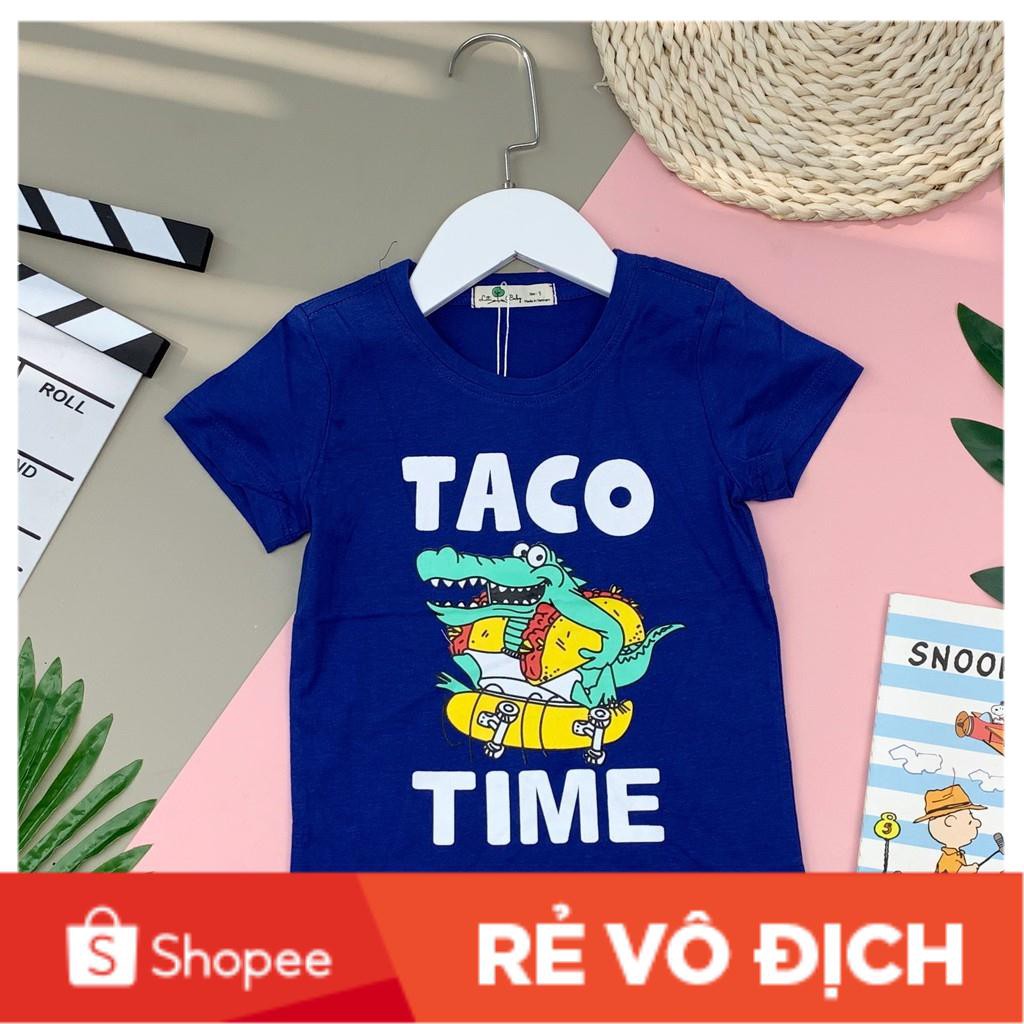 Áo cotton, vải sược cộc tay xuân hè in hình bé trai size 1-7T, cho bạn từ 10-22kg. Chất cotton, vải sược siêu đẹp.Lô 1