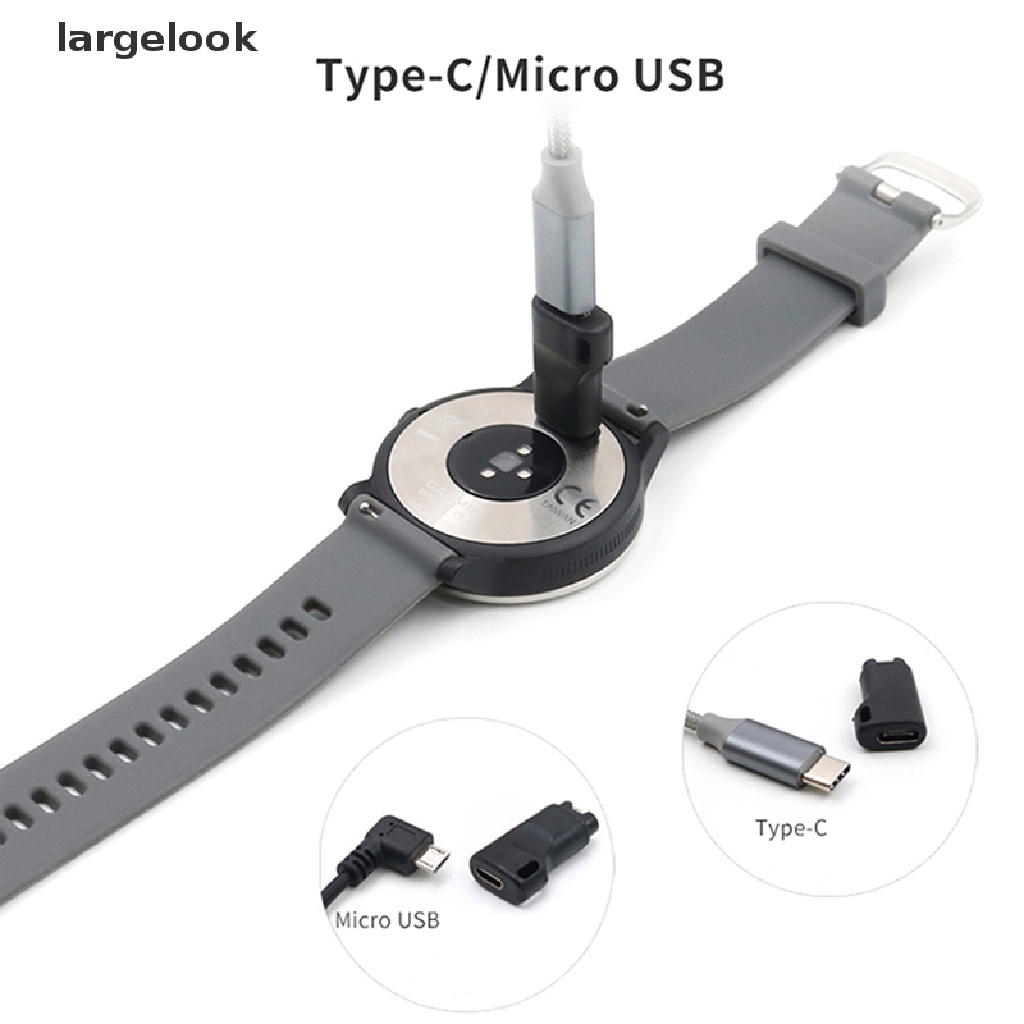 Cáp SạC Micro usb / Type-c Cho ĐồNg Hồ Garmin Fenix 5 / 6 ♨Bán Chạy