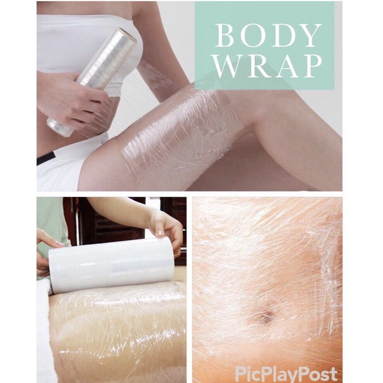 Màng quấn PE 1 tấc ,2 tấc,3 tấc,Quấn bụng Tắm trắng trong Spa