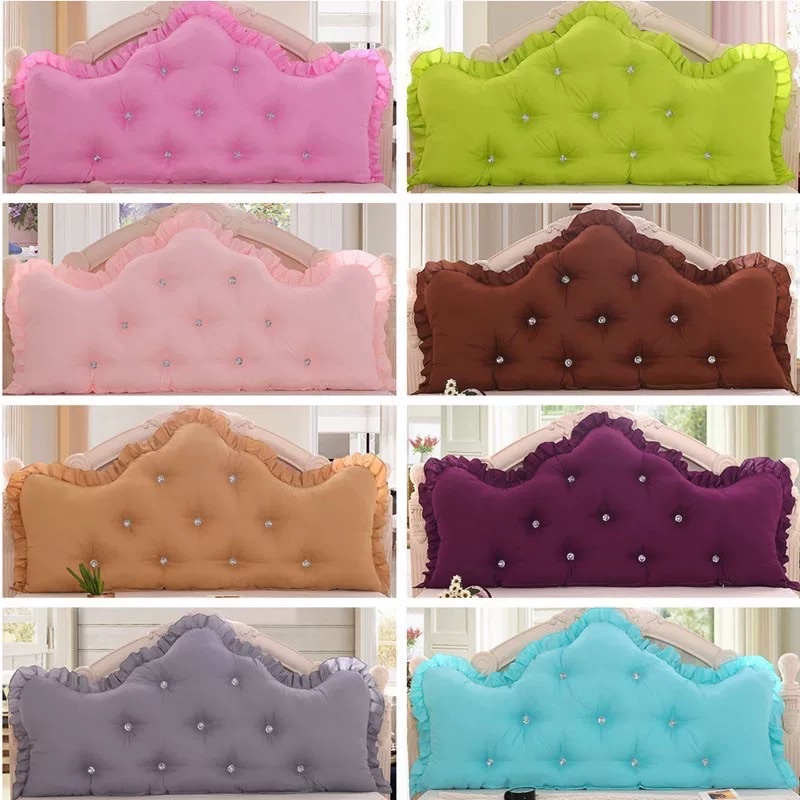 Gối tựa kê đầu giường nhiều màu sắc mẫu mã