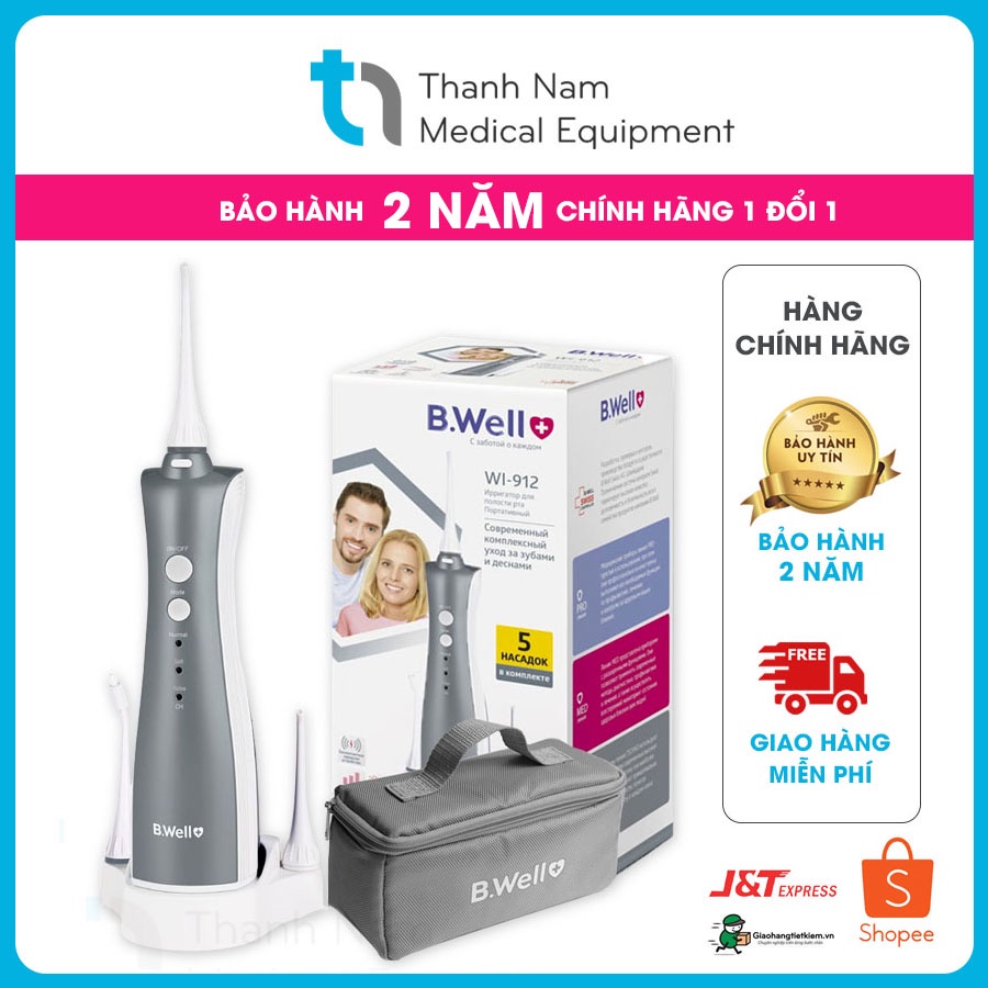 [BẢO HÀNH 2 NĂM ] Máy Tăm Nước Bwell Sản Xuất Tại Thụy Sĩ