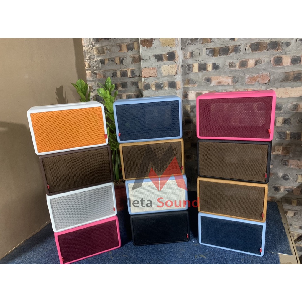 metasound: BOX loa đã bọc da, ecăng, mặt trắng chưa khoét lỗ KT: 26x16x15
