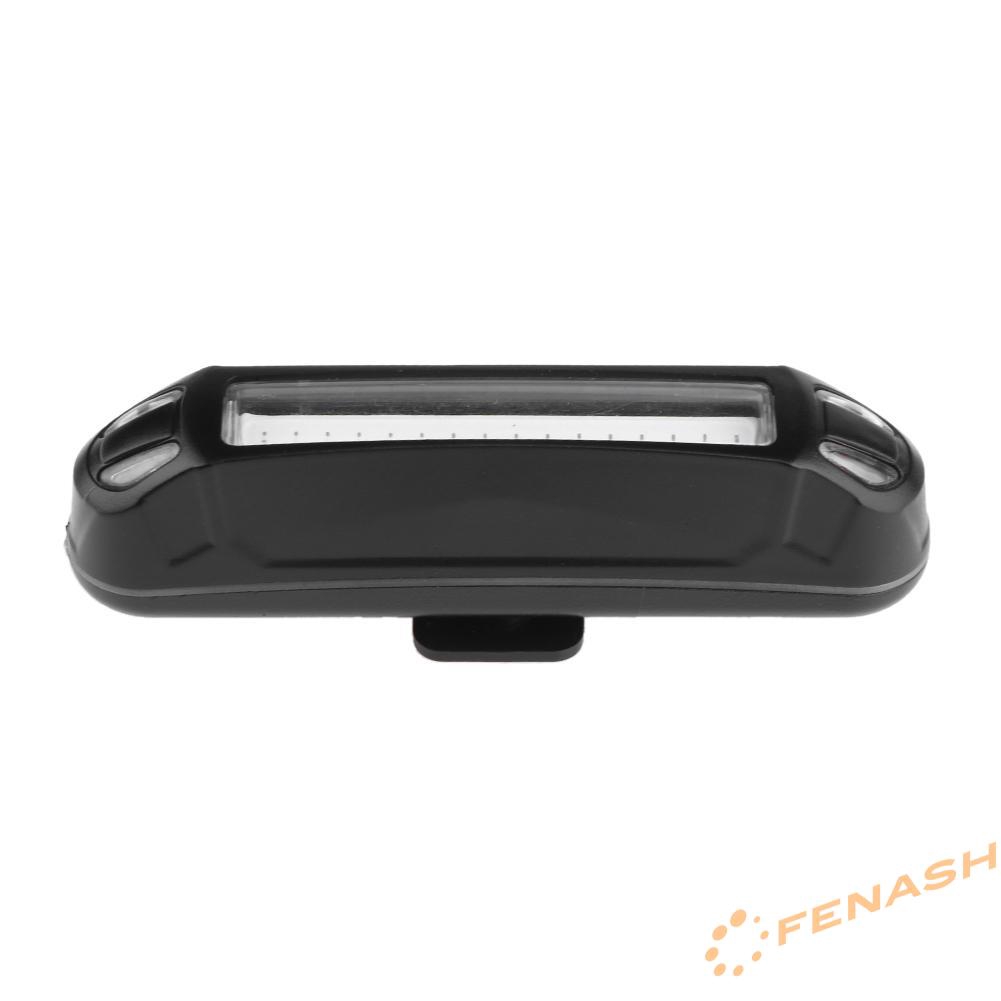 FE USB Rechargeable 100LM LED Bicycle Rear Taillight Waterproof Warning Lamp