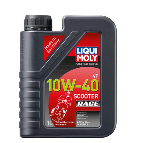 Nhớt xe tay ga motorbike 4T10W40 Scooter race Liqui Moly 20826 1000ml