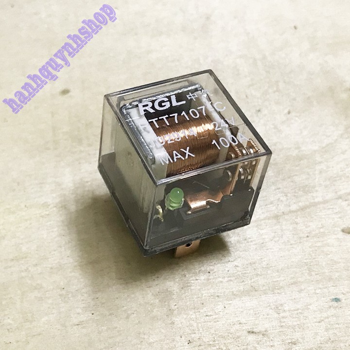 Rơ Le 5 Chân 12V 100A Hoặc 24V 100A