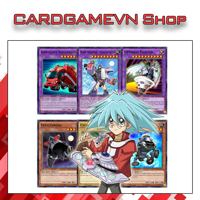 Bộ Bài Yugioh Roid Sho Marufuji 48 lá - HB18