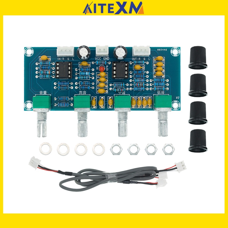 Bảng Mạch Điều Chỉnh Âm Lượng XH-A901 NE5532 Chất Lượng Cao