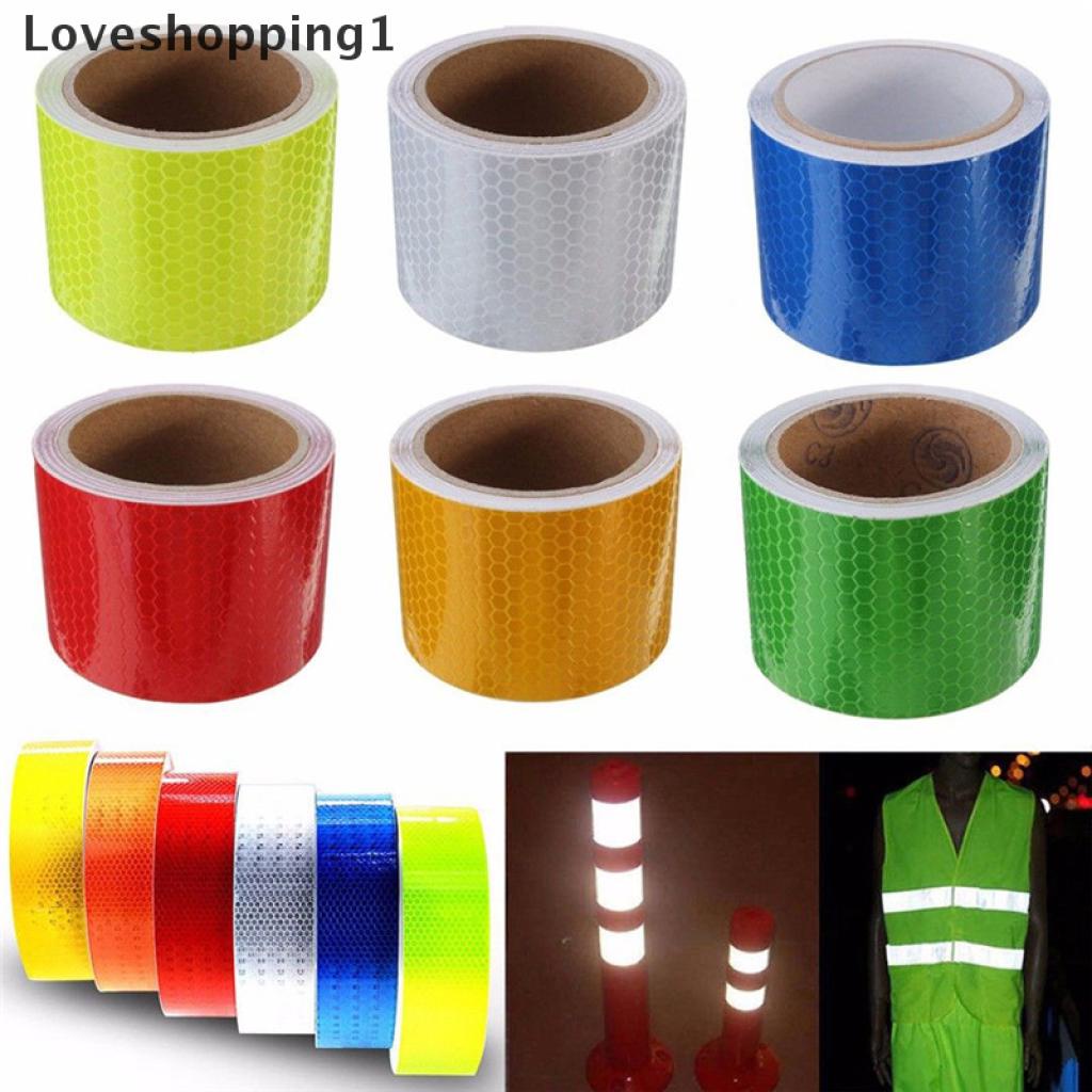 Cuộn băng keo phản quang tự dính 5cm*1m an toàn tiện dụng