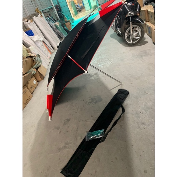 Ô câu cá 2 tầng đen cao cấp