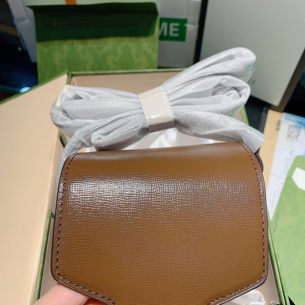 ⚜ Túi đeo chéo Gucci điện thoại - Bản Da Thật