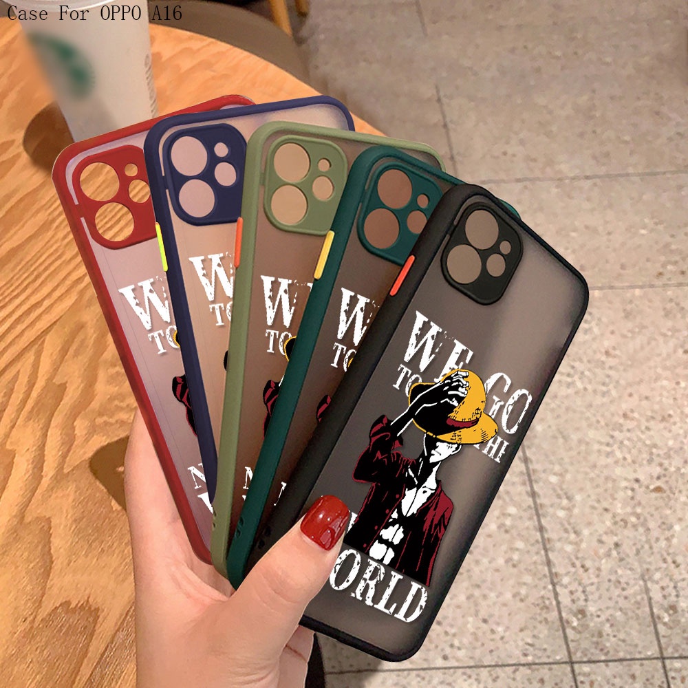 OPPO A16 A16K A16E A17 A77 A57 A55 A95 A96 A76 A36 4G 5G 2022 Cho Ốp lưng điện thoại In Hình One Piece Straw Hat Kid