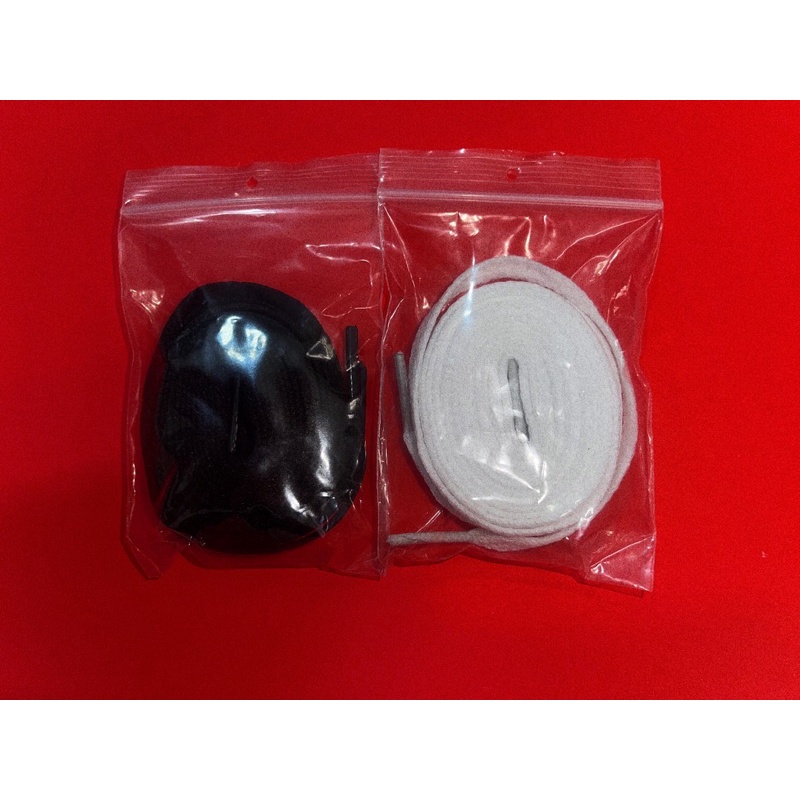 dây giày sneaker tiêu chuẩn dài 1m2 basic đen trắng | black white