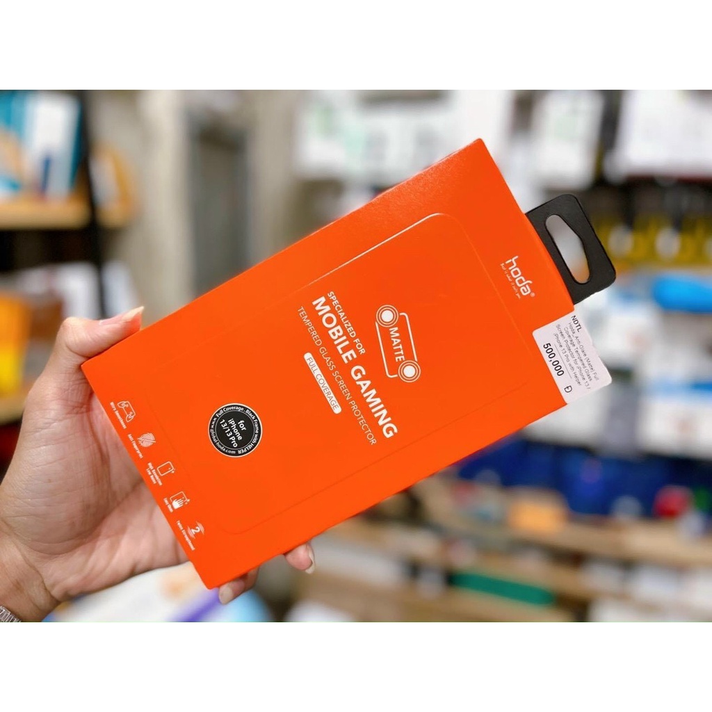Kính cường lực HODA 2in1 chống nhìn trộm,chống vân tay/chống chói IPhone 12 Pro/12 Pro Max/13 pro/13 Pro Max/14 Pro Max