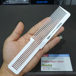 Lược Cắt Tóc Nam Tony Trắng Loại Tốt Chải Bám Tóc Chuyên Cắt Tông Đơ.