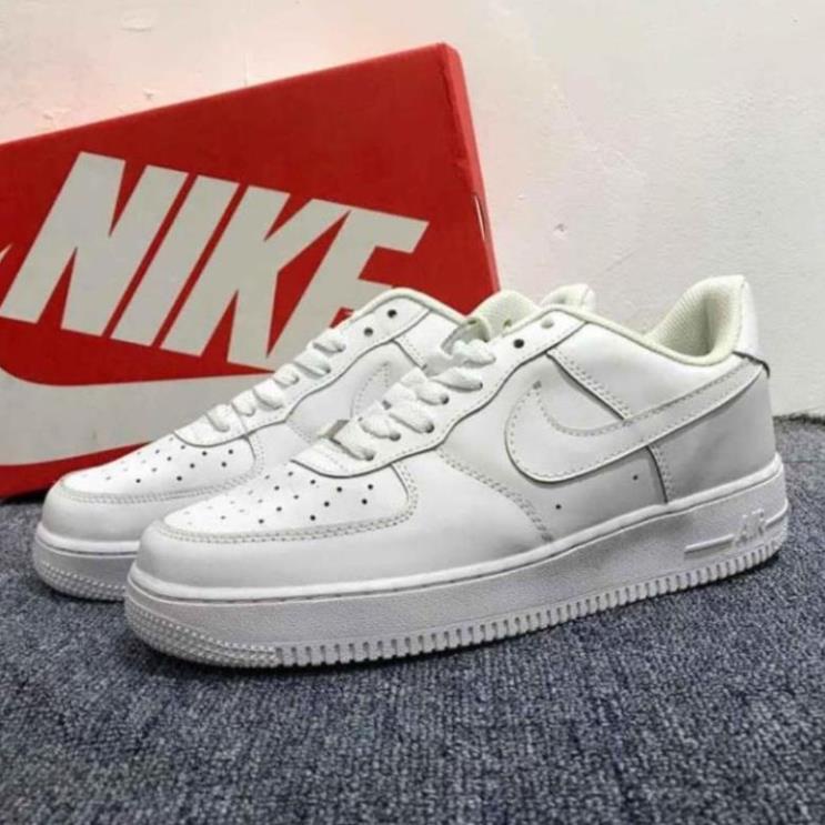 Giày thể thao nike_AF1 vệt nâu, Giày sneaker air force 1 low premium white brown nam nữ cực chất dễ phối đồ 2022 | BigBuy360 - bigbuy360.vn