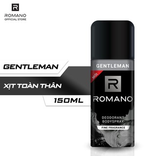 Xịt Ngăn Mùi Toàn Thân Nam Romano Force 150 ML