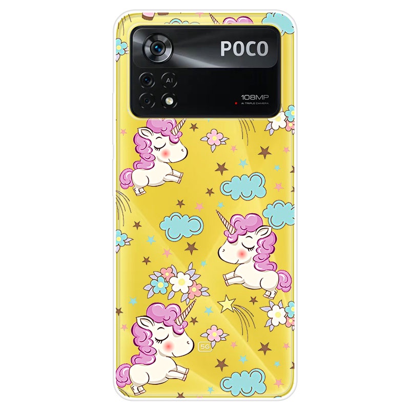 Ốp Điện Thoại TPU Dẻo In Họa Tiết Thời Trang Xinh Xắn Cho Xiaomi Poco X4 Pro 5G Xiaomi Poco M4 Pro 4G