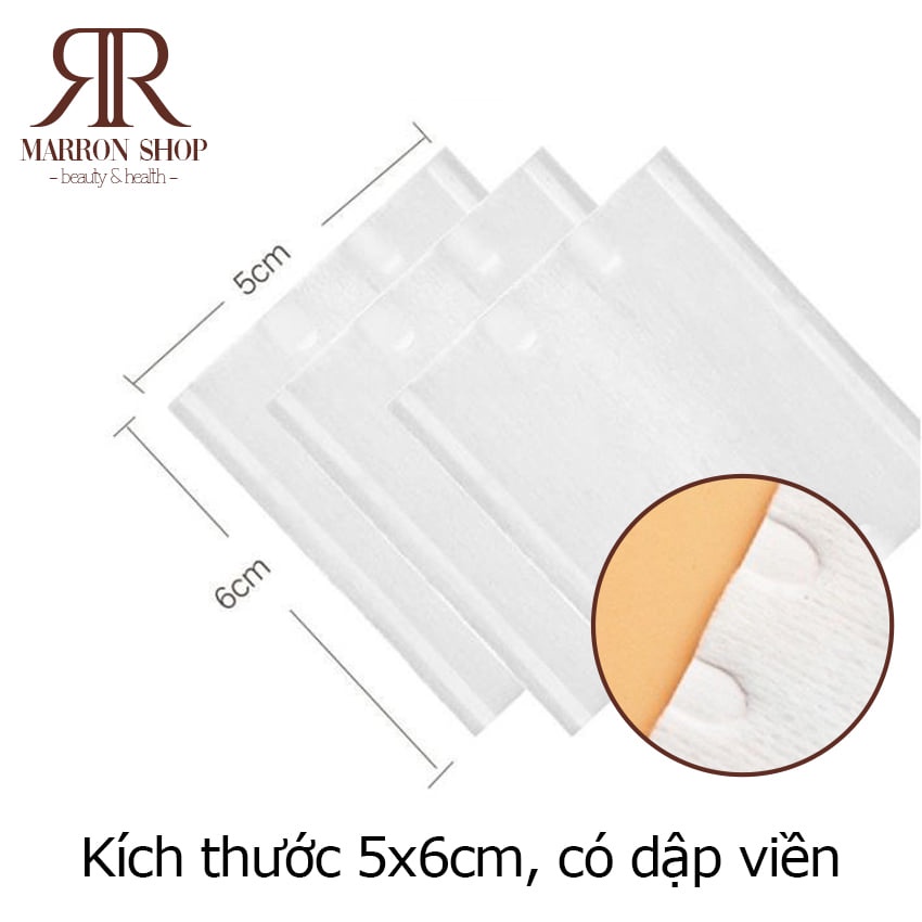 Bông Tẩy Trang 222 Miếng - Bông Tẩy Trang 3 Lớp - Bông Tẩy Trang Cotton Pads