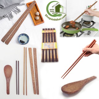 Đũa muỗng thìa gỗ dừa - chọn loại
