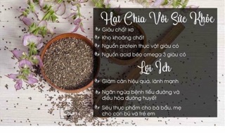 Hạt chia Seeds tím